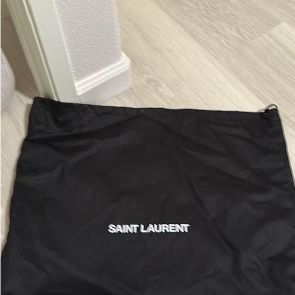 Yves Saint Laurent Small Rive Gauche Canvas Tote Bag - Picture 6 of 8
